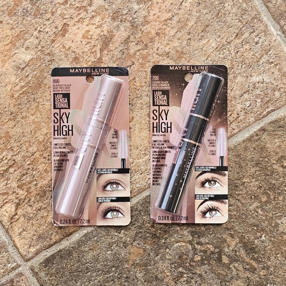 Maybelline Sky High Mascara — Blackest Black and Cosmic Black (2 Qty) - Picture 5 of 7